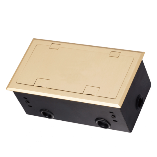 2 slots floor box